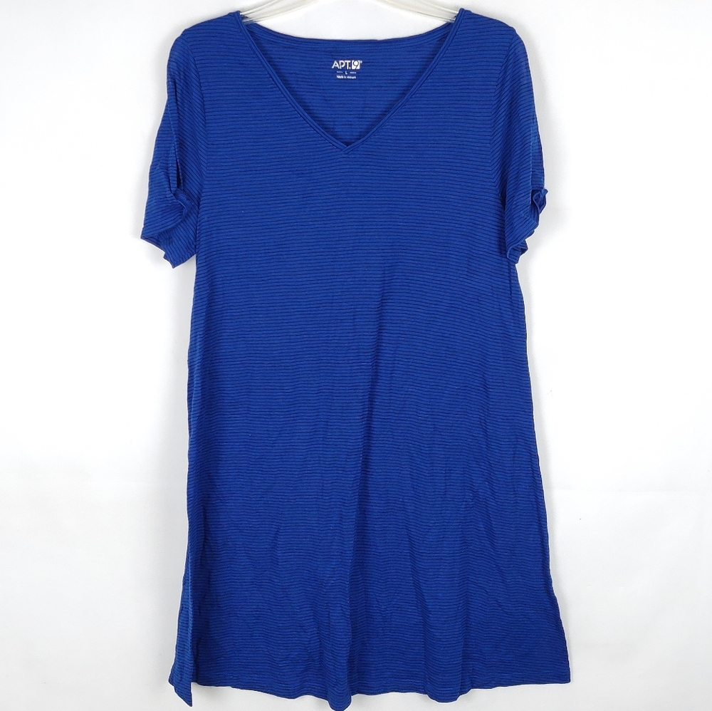 Apt. 9 Maxi Shirt Dress Womens L Casual Going Out Minimalist Soft Girl Twee